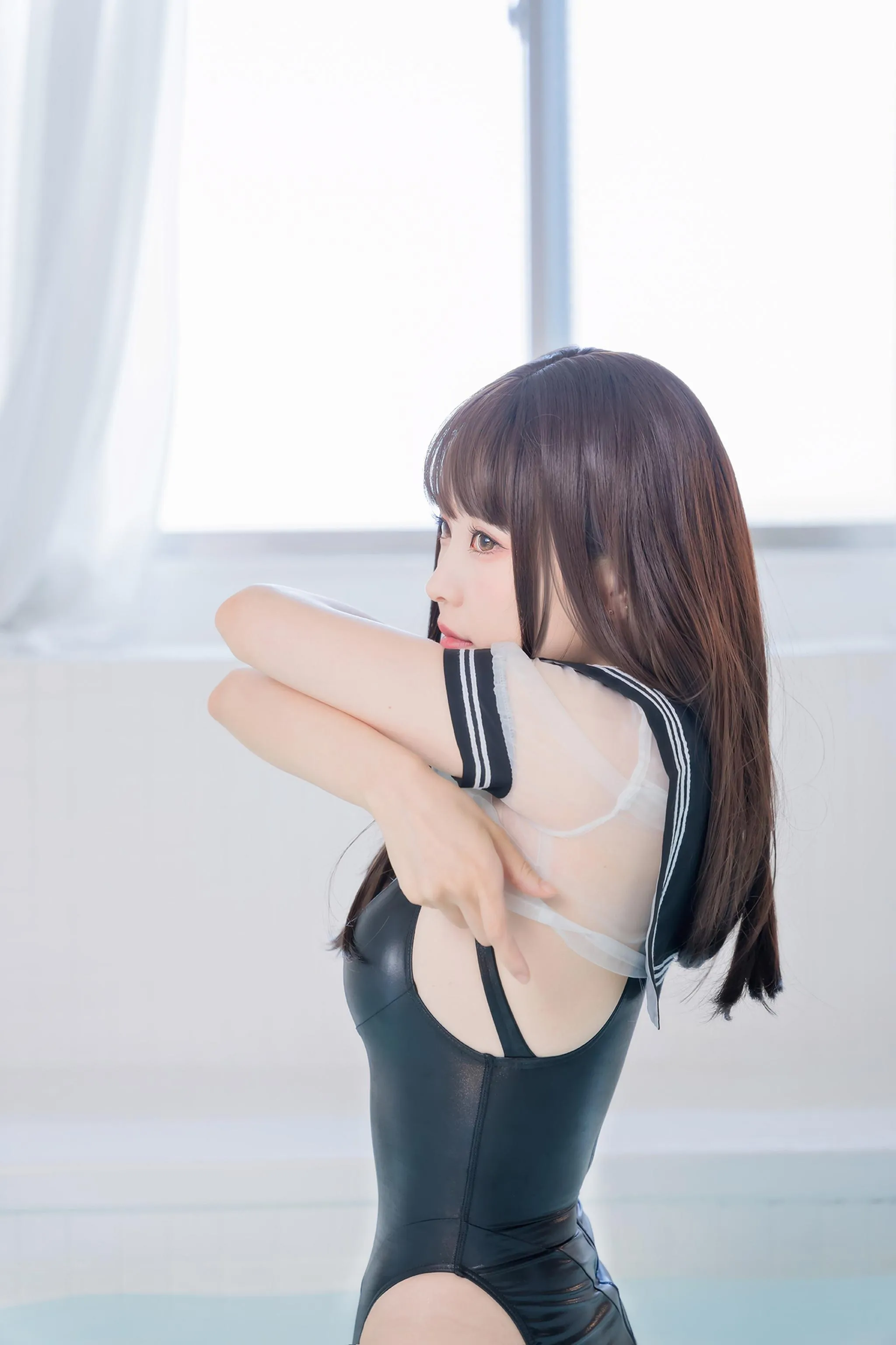 ElyEE子 – NO.75 Racing Swimsuit 競泳水手服 [73P]插图9